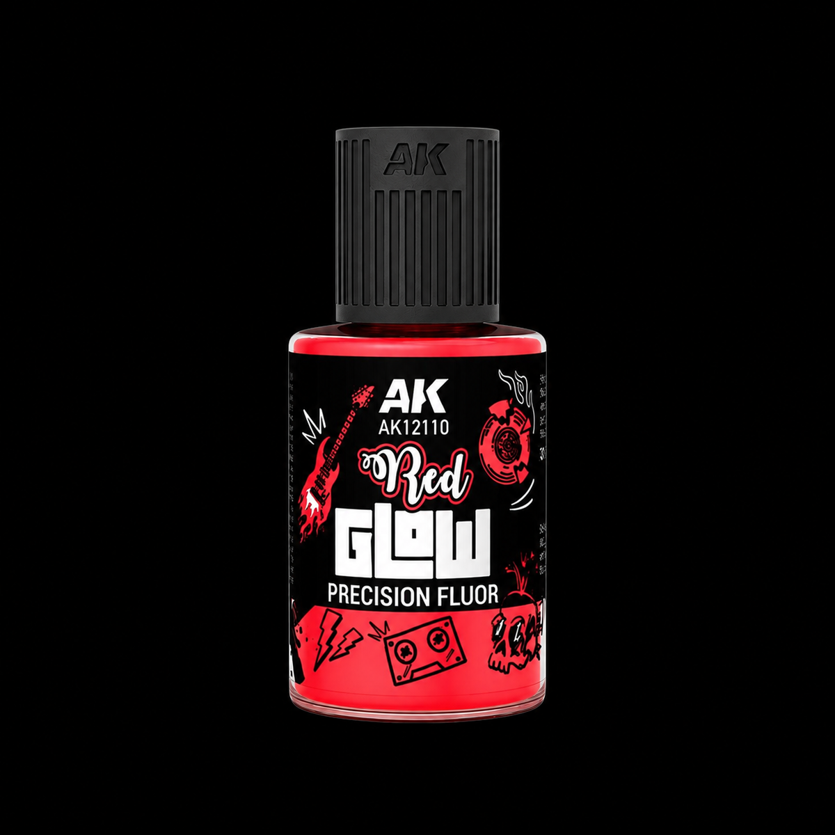 AK: PANELINER PRECISION - GLOW - RED