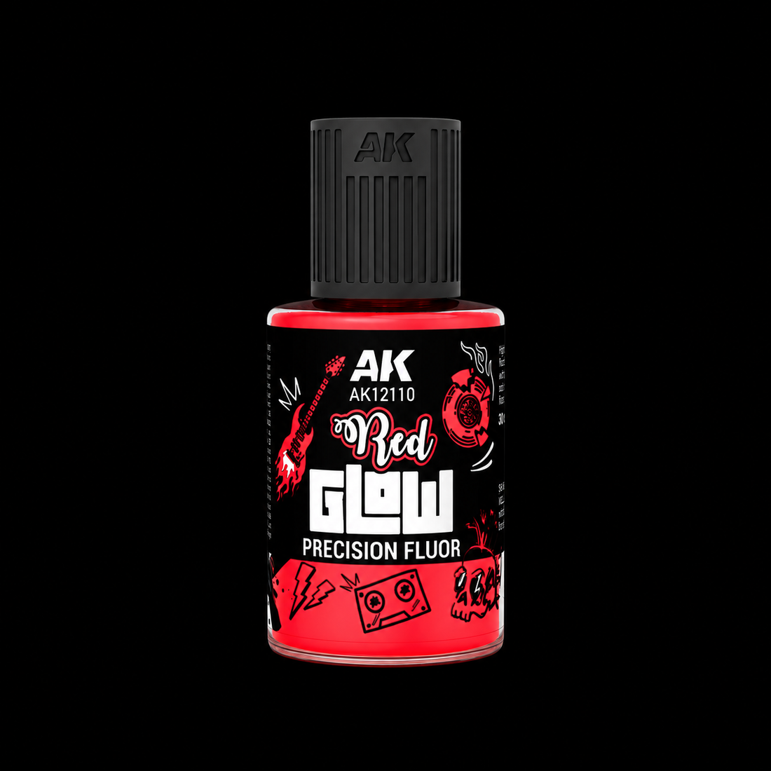 AK: PANELINER PRECISION - GLOW - RED