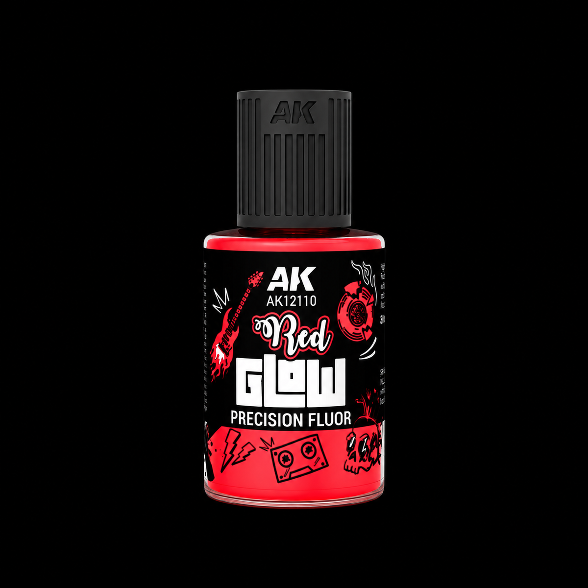 AK: PANELINER PRECISION - GLOW - RED