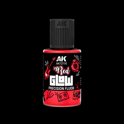AK: PANELINER PRECISION - GLOW - RED