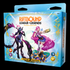 Caja Evelynn vs Seraphine Showdown Decks de Riftbound: League of Legends, vista frontal y lateral sobre fondo negro.