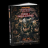 Libro Warhammer Fantasy Roleplay: Tribus y Tribulaciones, con cubierta, lomo y páginas visibles, sobre fondo negro