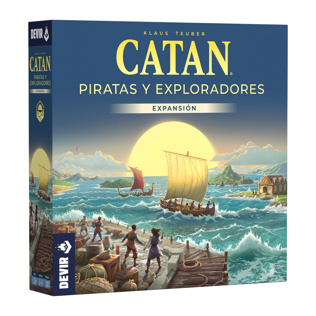 CATAN: PIRATAS Y EXPLORADORES - (NUEVA PORTADA)