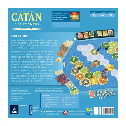 CATAN: EXPANSIÓN NAVEGANTES - (NUEVA PORTADA)