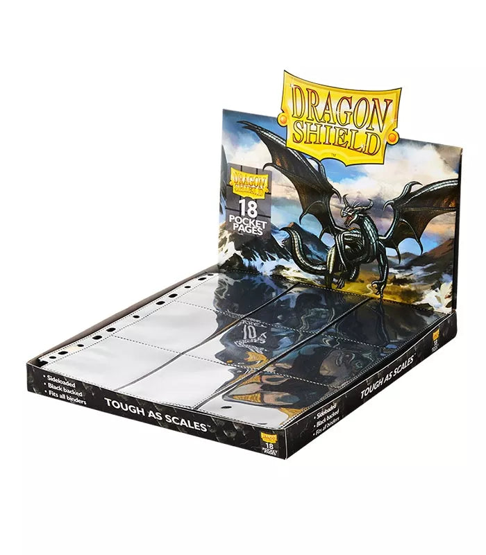 DRAGON SHIEDL - PAGINAS DE 18 BOLSILLOS - TAMAÑO STANDARD