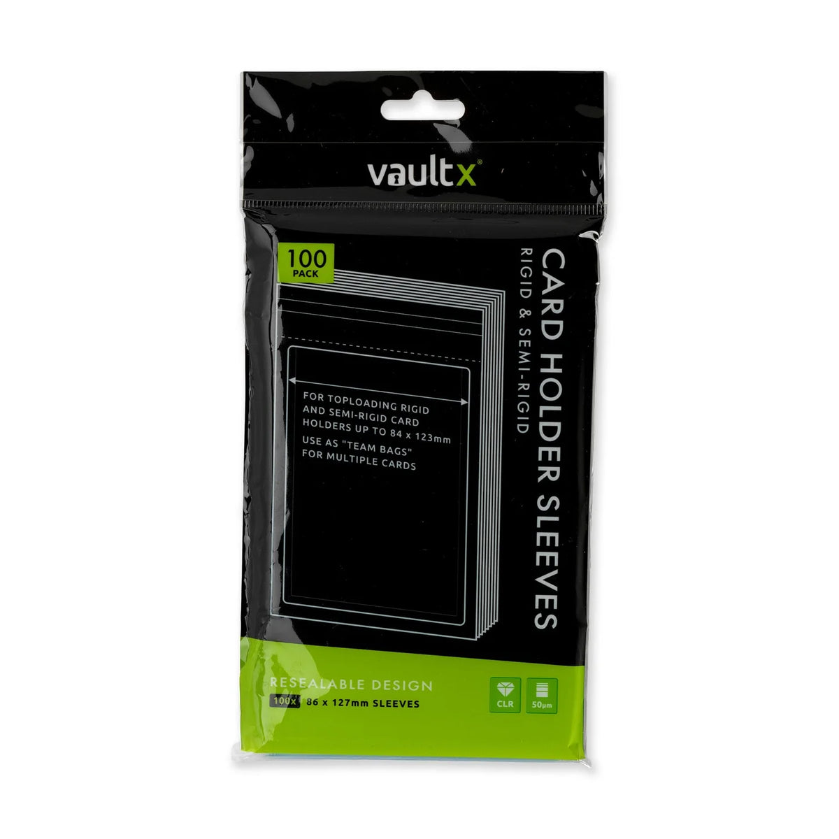 Vault X: Card Holder Sleeves - Fundas para Toploaders