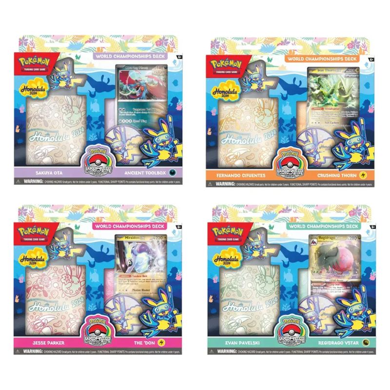 POKEMON TCG: 2024 WORLD CHAMPIONSHIP DECKS
