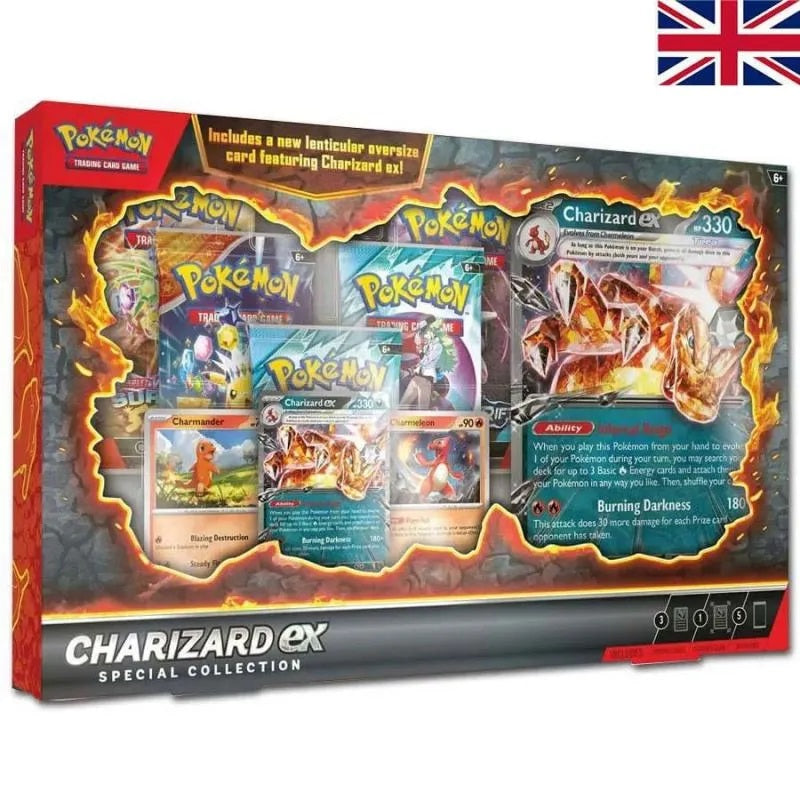 POKEMON TCG: CHARIZARD EX - INGLÉS