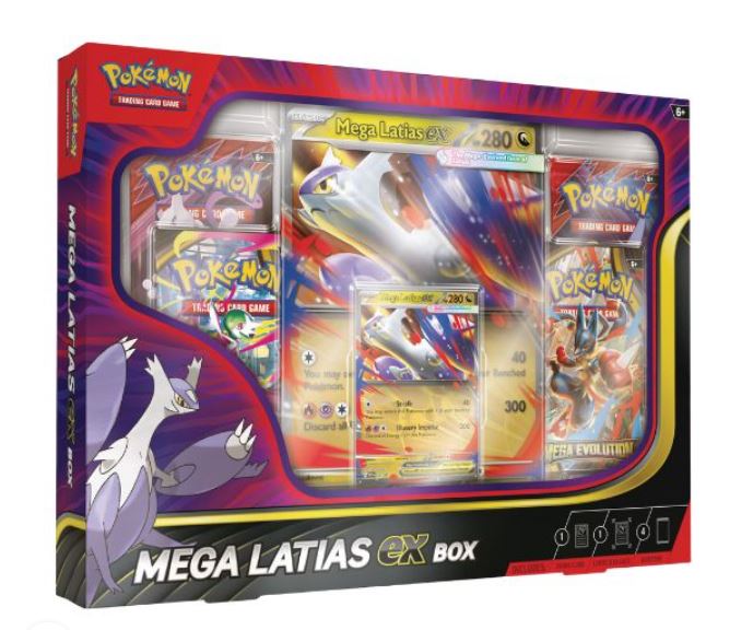POKEMON TCG: MEGA LATIAS EX BOX INGLÉS