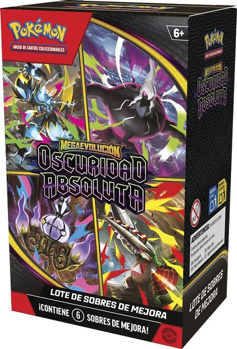 POKEMON TCG: OSCURIDAD ABSOLUTA - BOOSTER BUNDLE PACK - ESPAÑOL