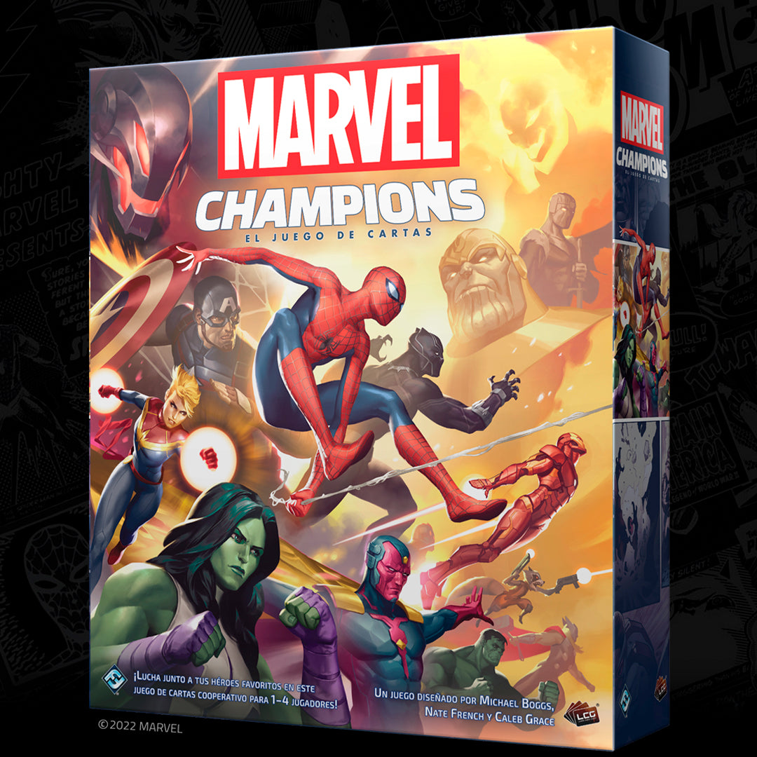 MARVEL CHAMPIONS: EL JUEGO DE CARTAS - CAJA DE BÁSICA