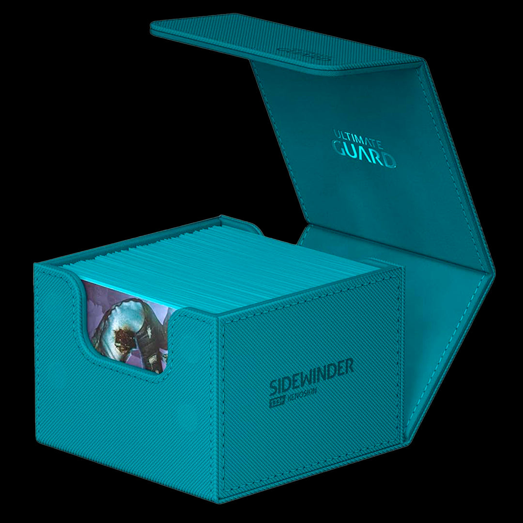Ultimate Guard: Sidewinder 100+ XenoSkin Monocolor - Azul Gasolina