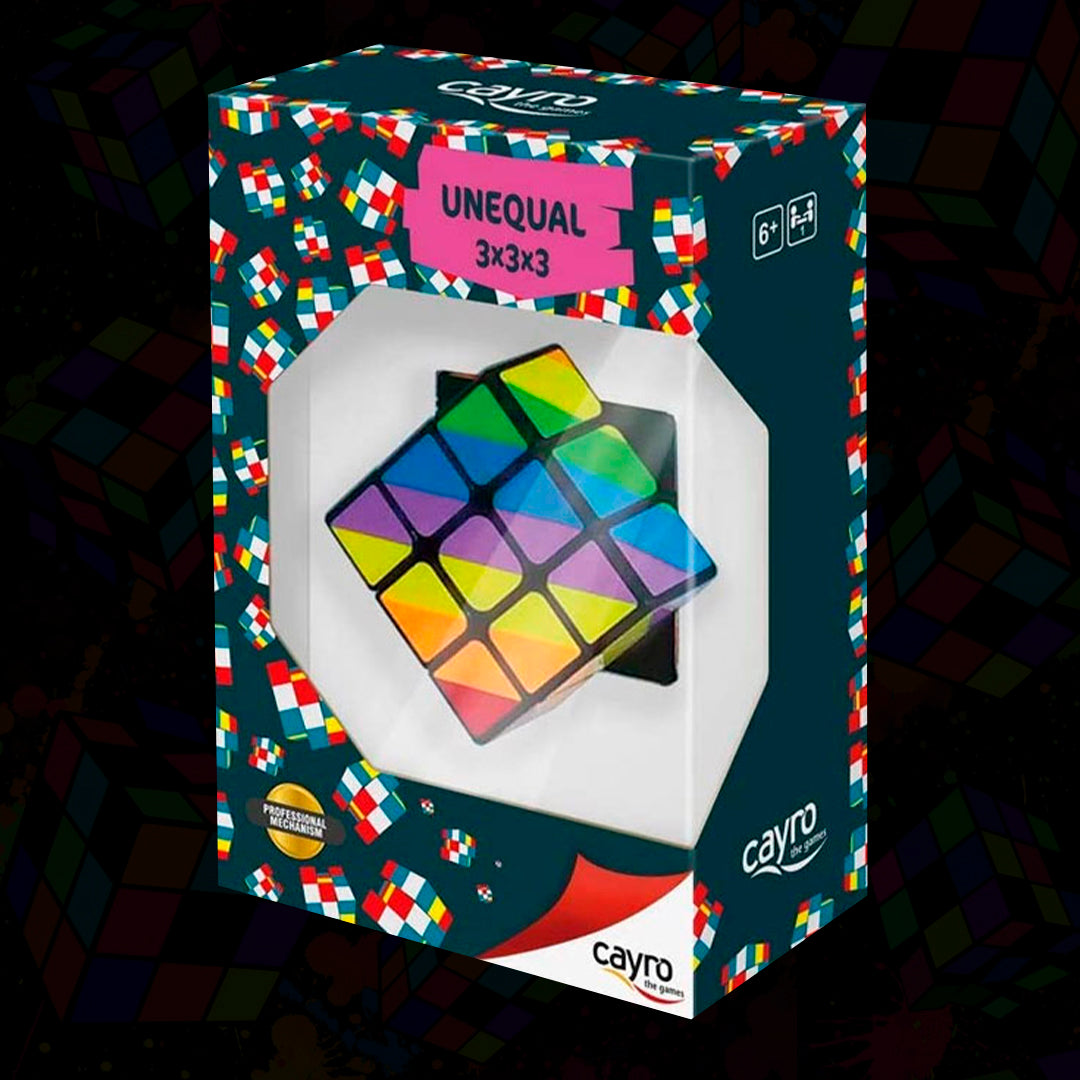 CUBO DE RUBIK - UNEQUAL - 3x3x3