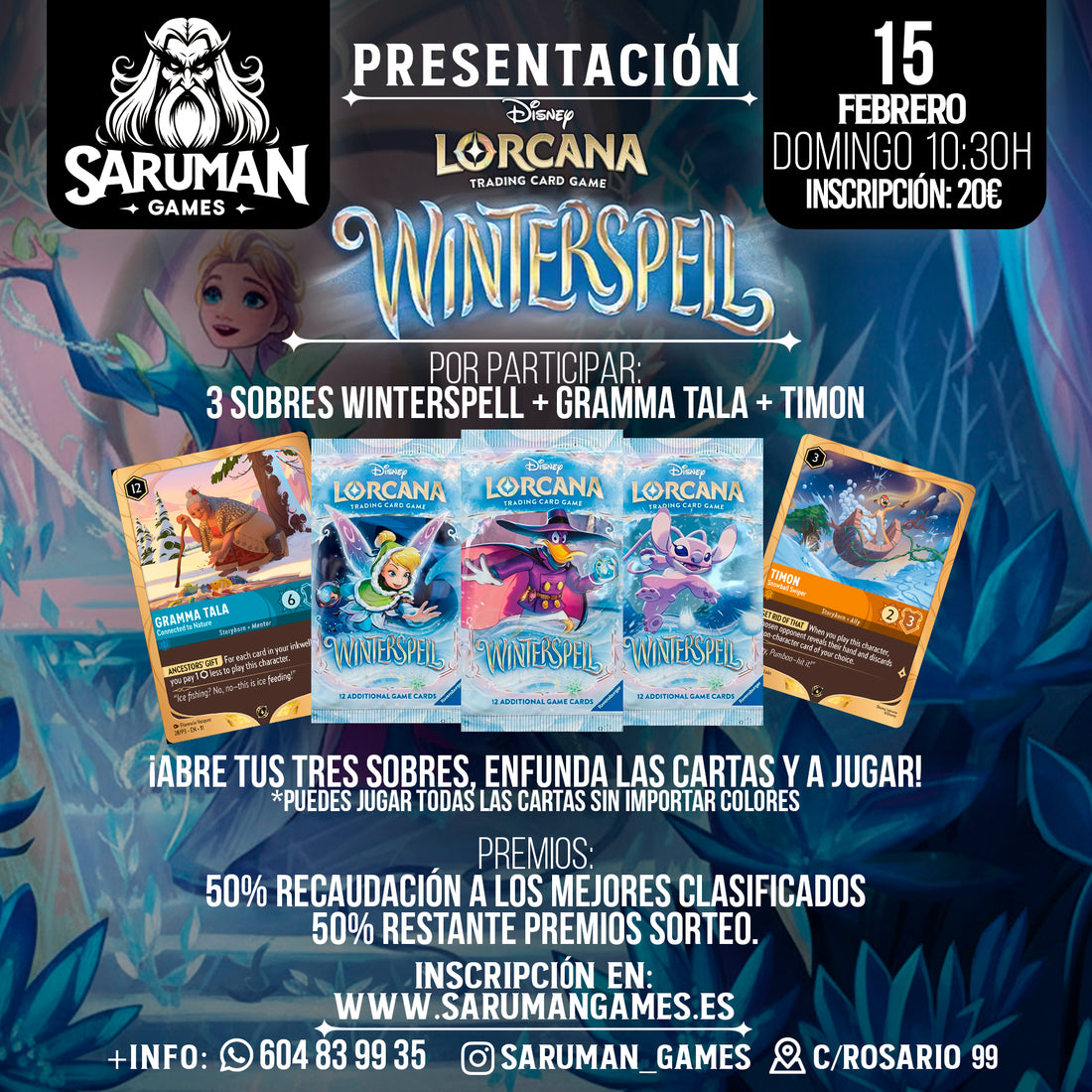 PRESENTACIÓN – WINTERSPELL DISNEY LORCANA TCG