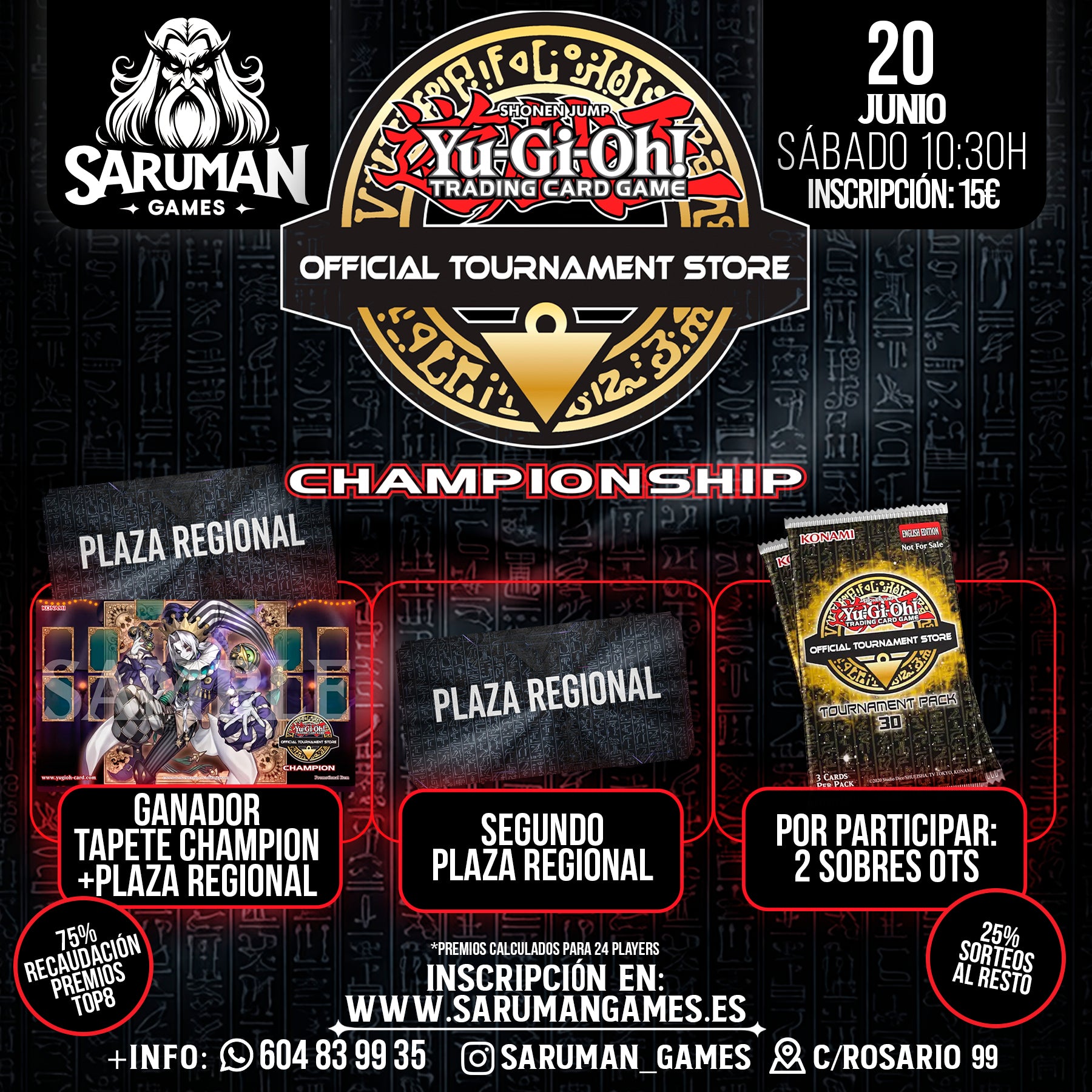 YU-GI-OH! OTS CHAMPIONSHIP – PLAZAS REGIONALES EN JUEGO