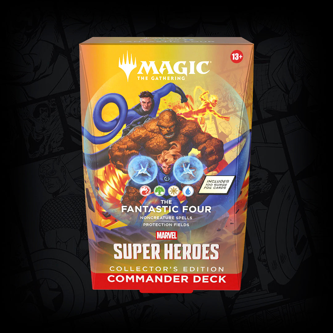RESERVA - MTG Marvel Super Heroes – Commander Collector (Mazos sueltos y/o Pack 4) - Inglés
