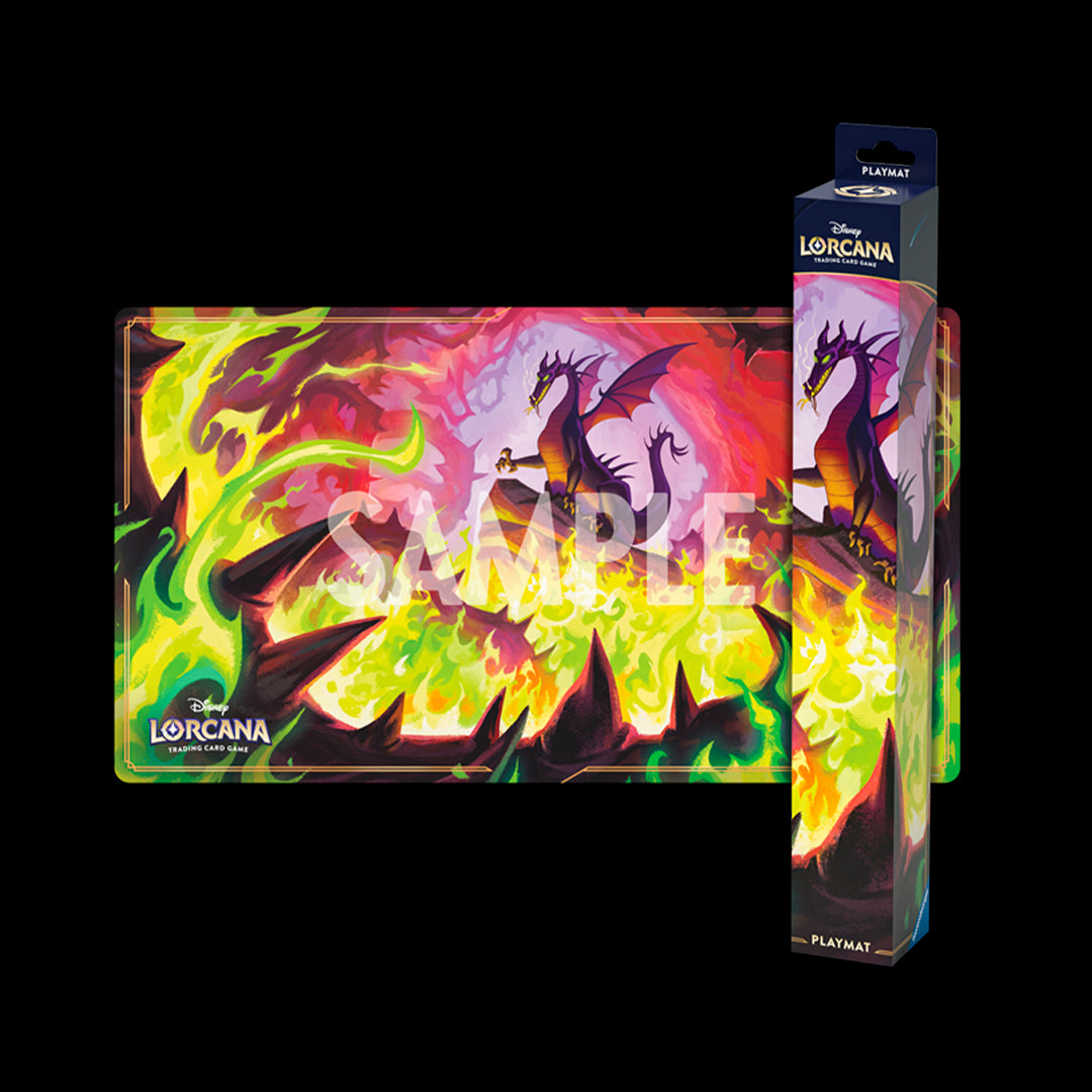 PREPEDIDO - Tapete Dragon Fire Winterspell - Disney Lorcana TCG