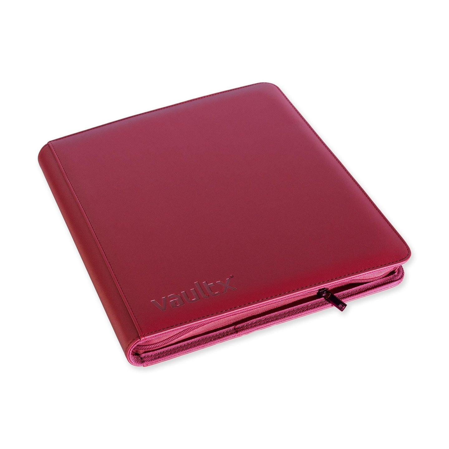 Vault X: Exo-Tec Zip Binder12-Pocket - Metallic Red - (480 huecos)