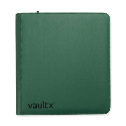 Vault X: Exo-Tec Zip Binder12-Pocket - Metallic Green - (480 huecos)