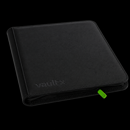 Vault X: Exo-Tec Zip Binder12-Pocket - Black