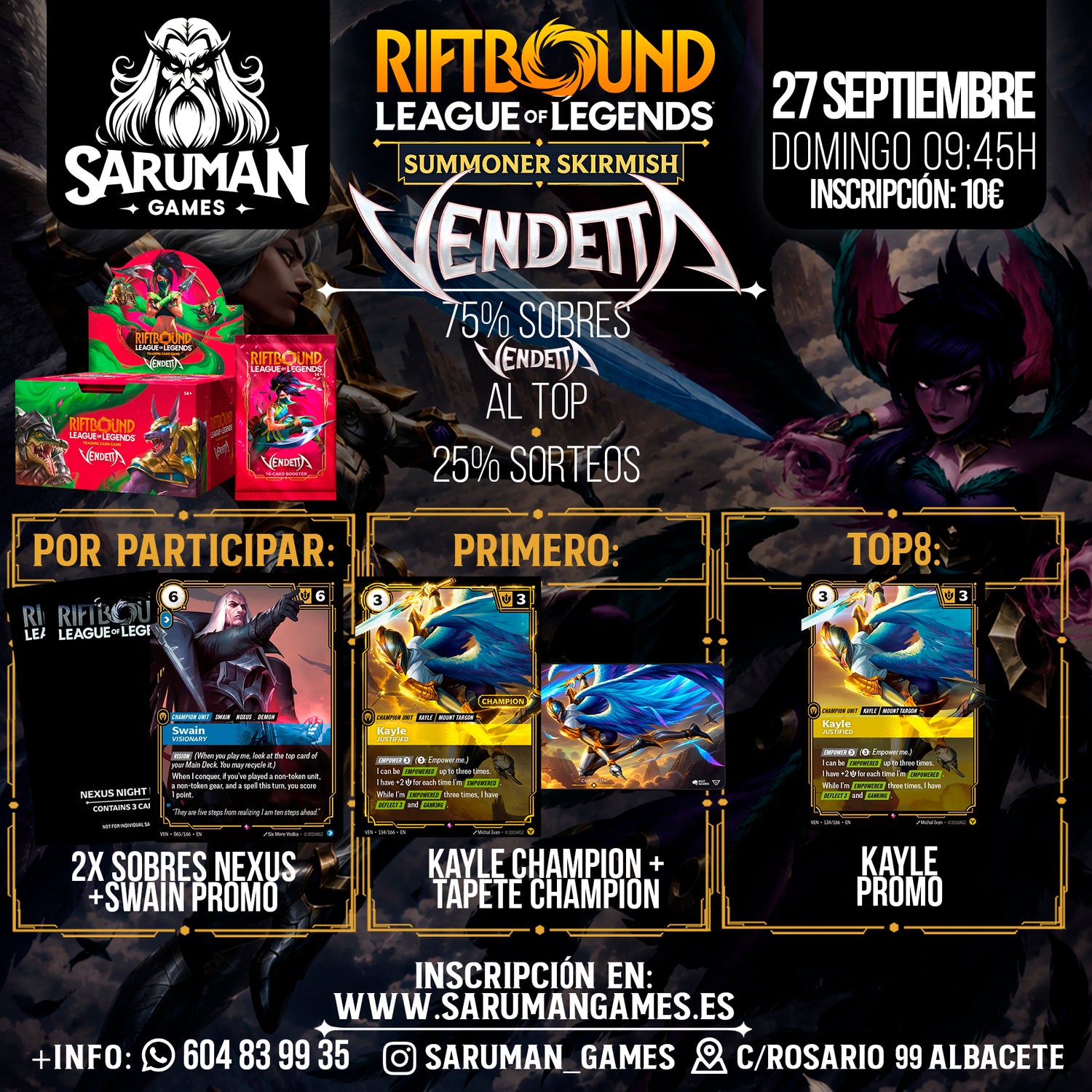 RIFTBOUND SUMMONER SKIRMISH – VENDETTA