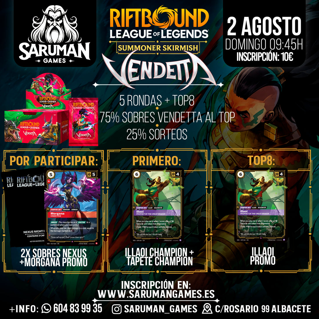 RIFTBOUND SUMMONER SKIRMISH – VENDETTA