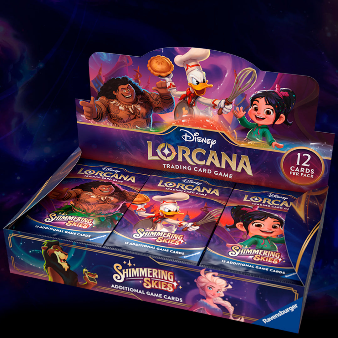 DISNEY LORCANA: CAJA DE SOBRES - SHIMMERING SKIES (24 Unidades) - (INGLÉS)