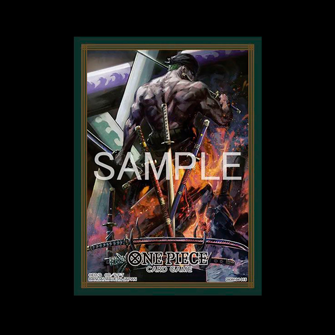 One Piece Card Game: Official Sleeves – Roronoa Zoro