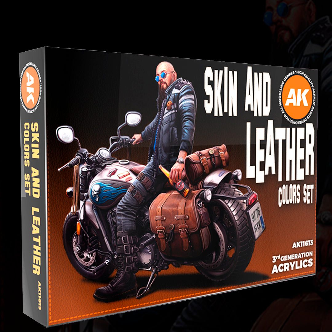 3GEN Acrylics SET: SKIN AND LEATHER