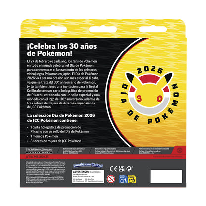 Pokemon TCG: Colección Especial 30 Aniversario -  Pikachu - MAX 2 por cliente