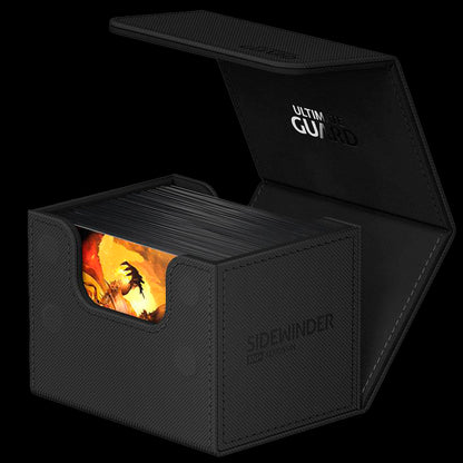 Ultimate Guard: Sidewinder 100+ XenoSkin Monocolor - Negro