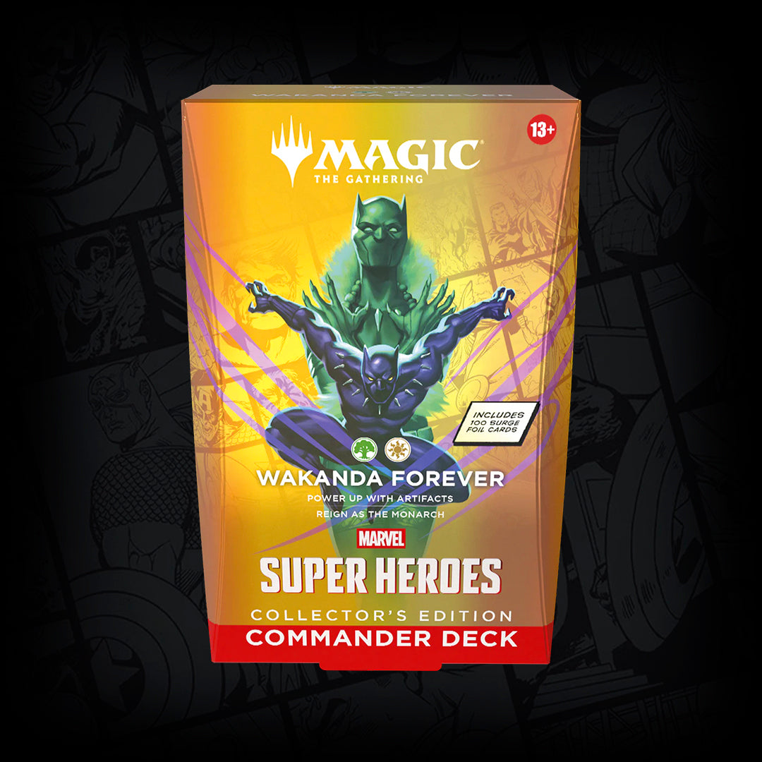 RESERVA - MTG Marvel Super Heroes – Commander Collector (Mazos sueltos y/o Pack 4) - Inglés