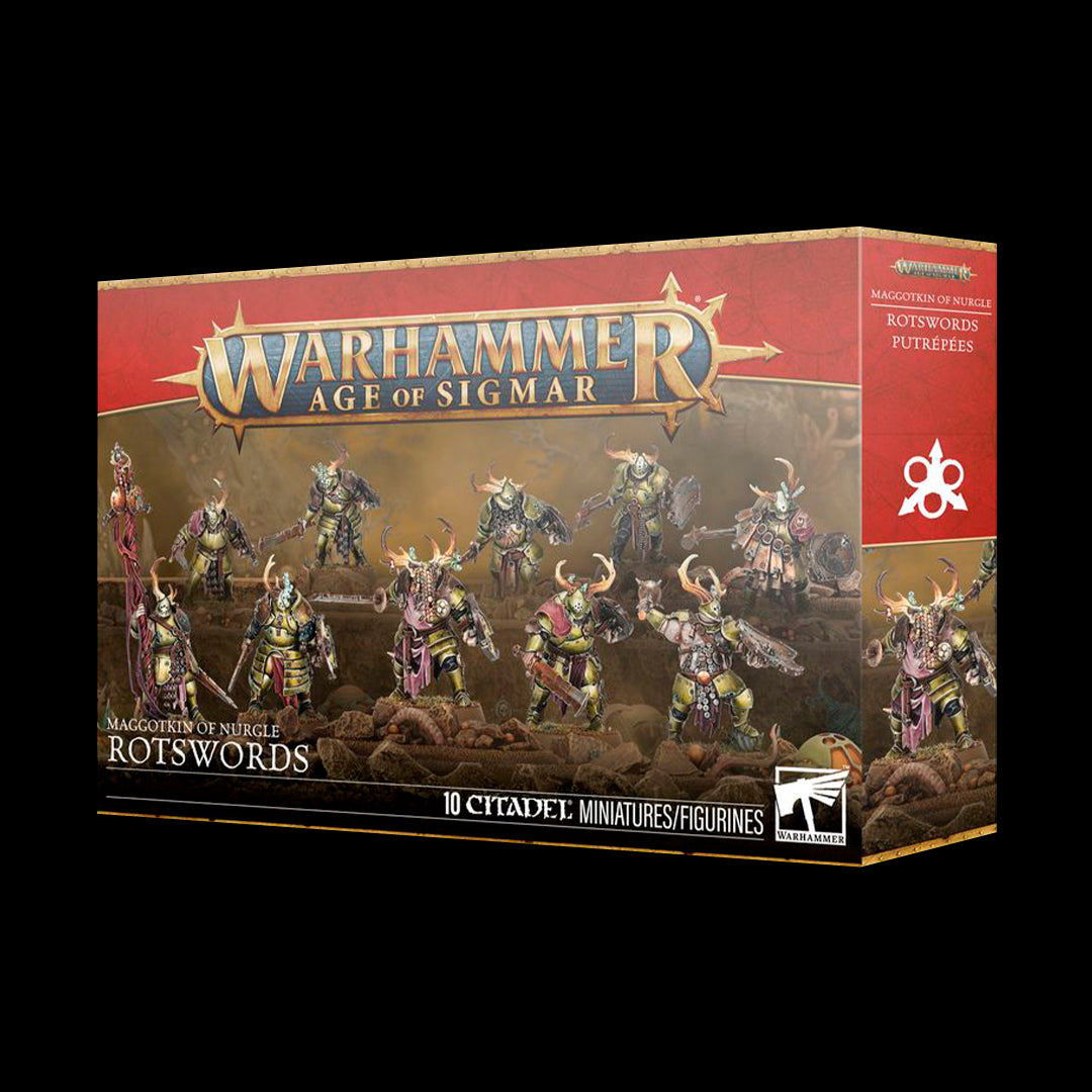 PREPEDIDO - MAGGOTKIN OF NURGLE: ESPADAS PUTRIDAS