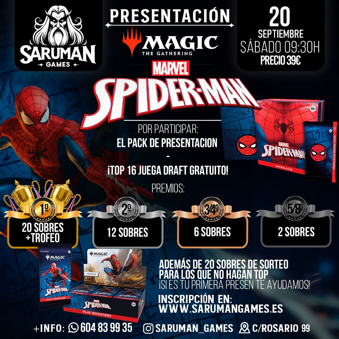 🕷️ MAGIC: THE GATHERING – PRESENTACIÓN SPIDER-MAN