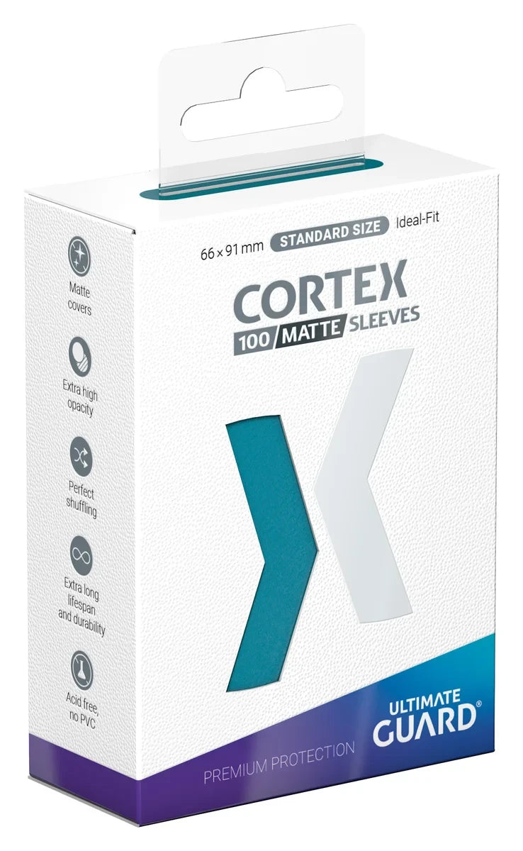Ultimate Guard Cortex Sleeves Tamaño Estándar Petrol