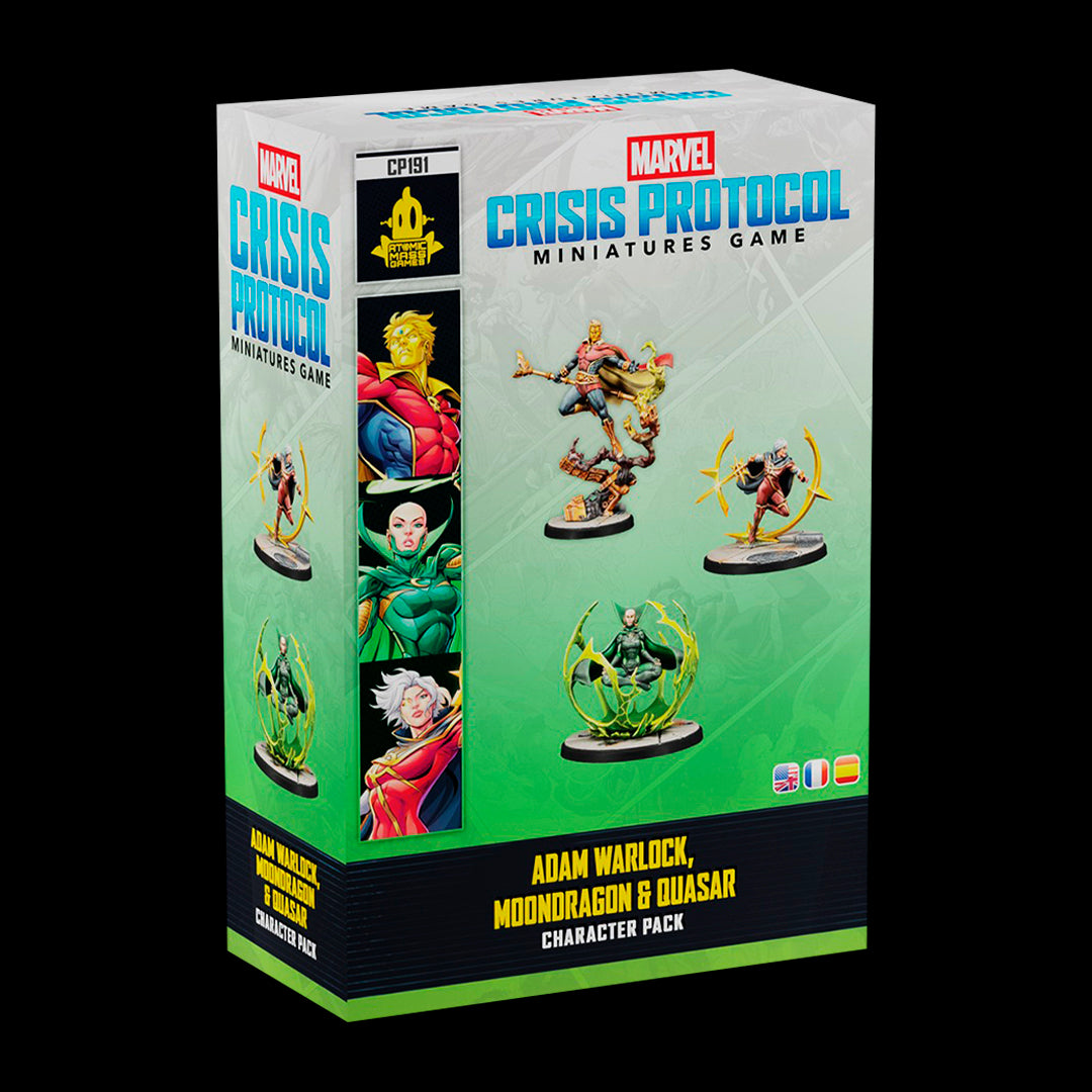 PREPEDIDO - MCP: ADAM WARLOCK, MOONDRAGON &amp; QUASAR