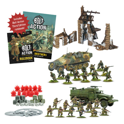 BOLT ACTION: STARTER SET - BAND OF BROTHERS - (INGLÉS)