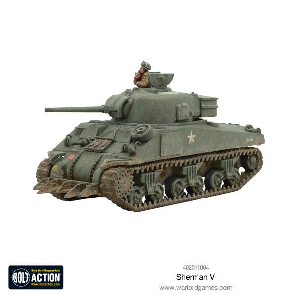 BOLT ACTION: GREAT BRITAIN ARMIES - SHERMAN V MEDIUN TANK - M4A4
