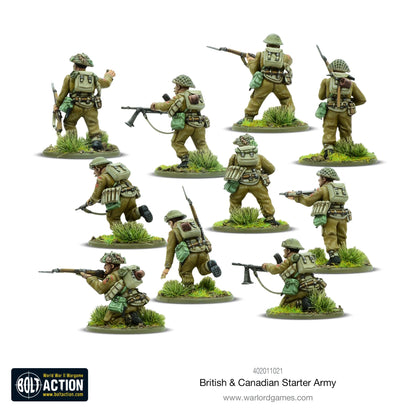 BOLT ACTION: ARMIES OF GREAT BRITAIN - BRITISH &amp; CANADIAN ARMY (1943-45) - STARTER ARMY