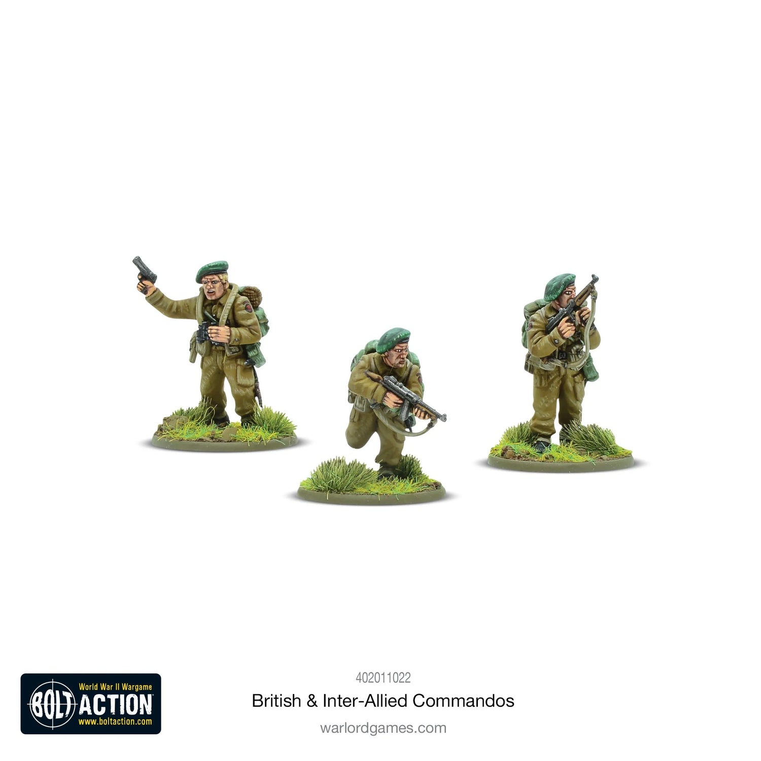 BOLT ACTION: BRITISH &amp; INTER-ALLIED COMMANDOS - INFANTRY PLATOON