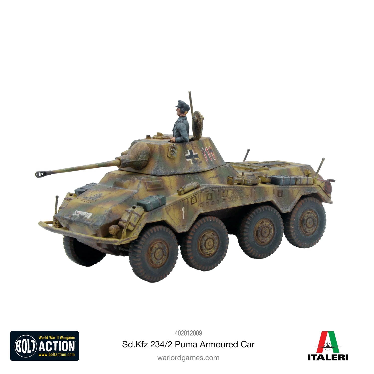 BOLT ACTION: GERMAN ARMIES - PUMA SD.KFZ 234/2 ARMOURED CAR