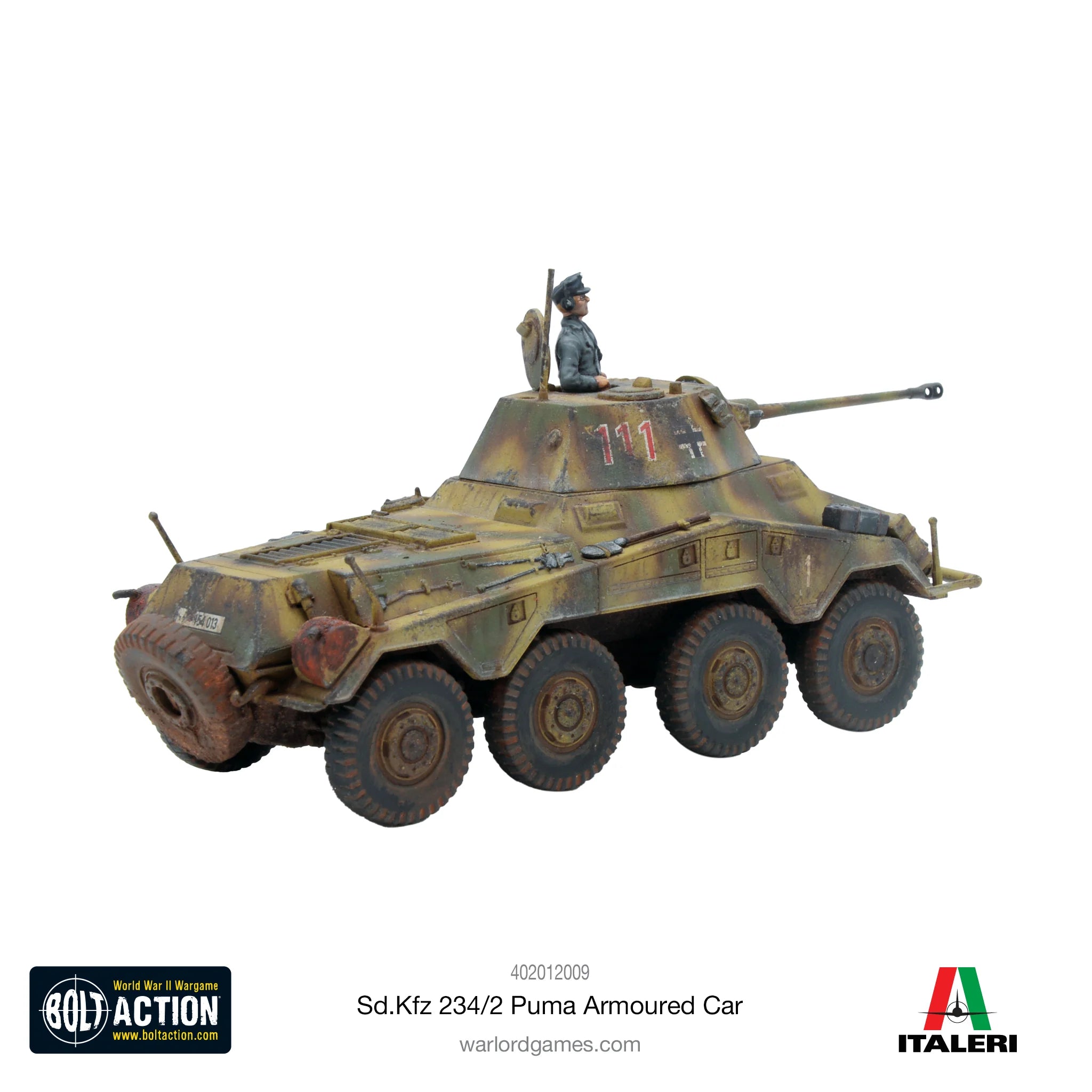 BOLT ACTION: GERMAN ARMIES - PUMA SD.KFZ 234/2 ARMOURED CAR