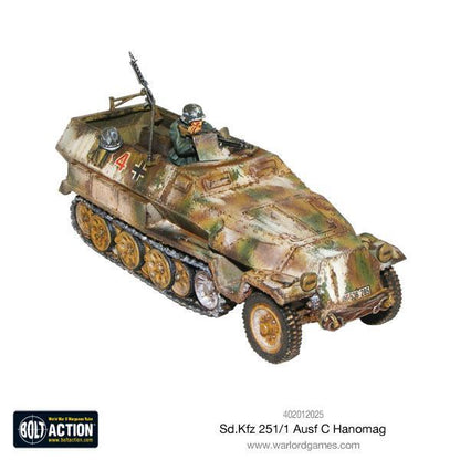 BOLT ACTION: GERMAN ARMY - SD.KFZ 251/1 AUSF C HANOMAG