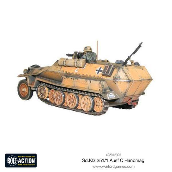 BOLT ACTION: GERMAN ARMY - SD.KFZ 251/1 AUSF C HANOMAG