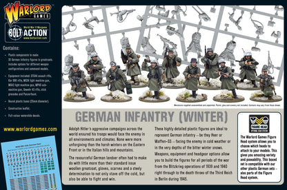 BOLT ACTION: GERMAN ARMIES - INFATERY - (WINTER)