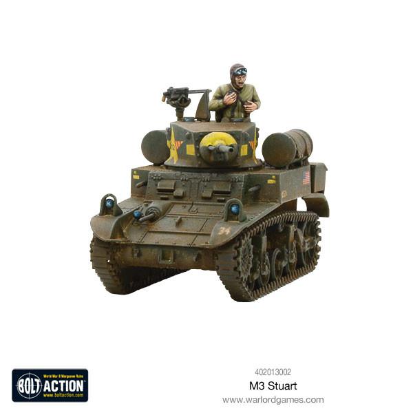 BOLT ACTION: ARMIES OF GREAT BRITAIN - M3 STUART