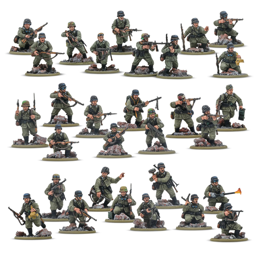 GERMAN ARMY: GERMAN VETERAN INFANTRY PLATOON