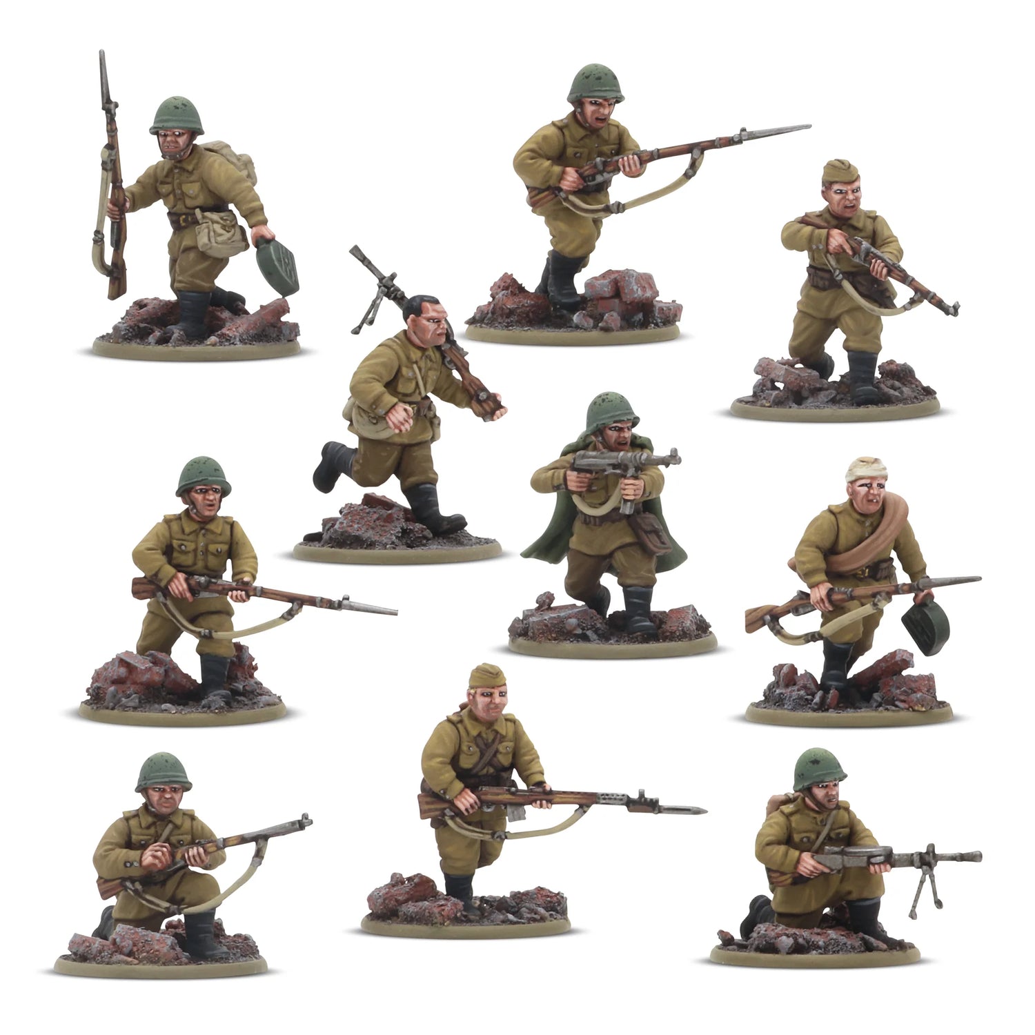 BOLT ACTION - SOVIET ARMY: INFANTERY PLATOON