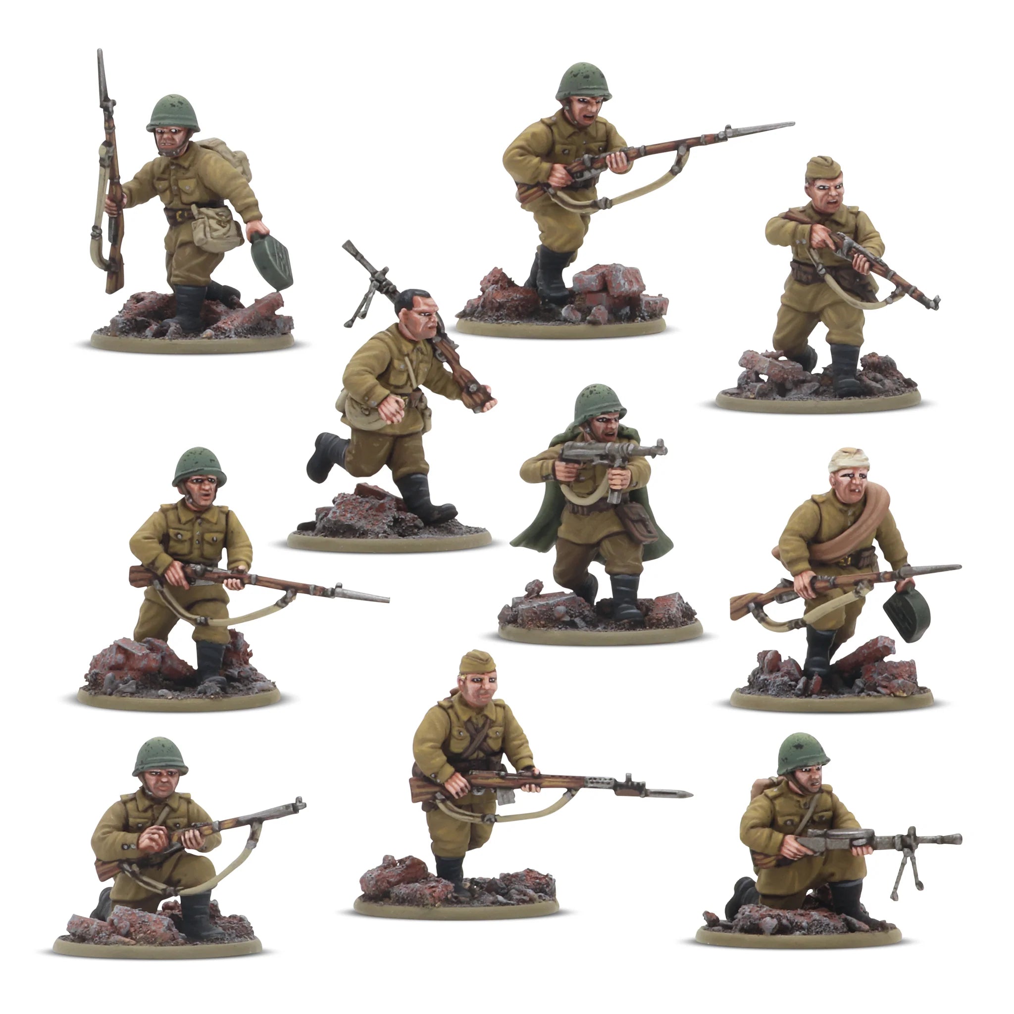BOLT ACTION - SOVIET ARMY: INFANTERY PLATOON