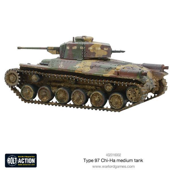 BOLT ACTION: JAPANESE ARMIES - TYPE-97 CHI-HA MEDIUM TANK
